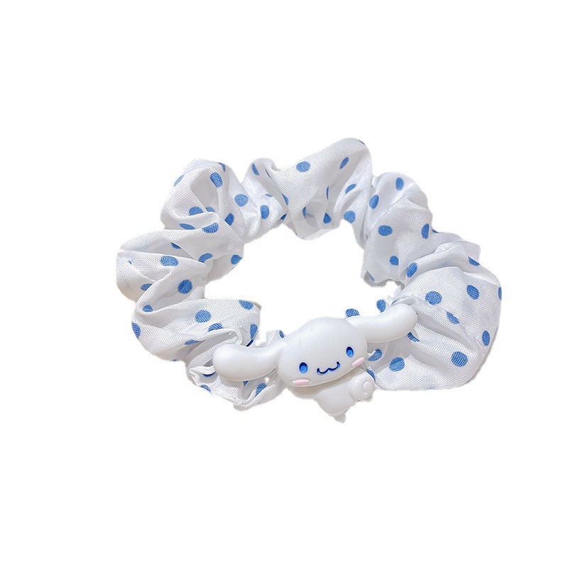 New style hair band, cute girl, sweet osmanthus dog, large intestine circle, telephone line hair rope, best friend bracelet, small rubber band hair accessory Item Picture