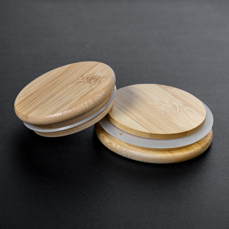 Wholesale tea cans, household irregular storage cans, large-capacity bamboo lid glass sealed cans for storing grains and cereals Application Scenario