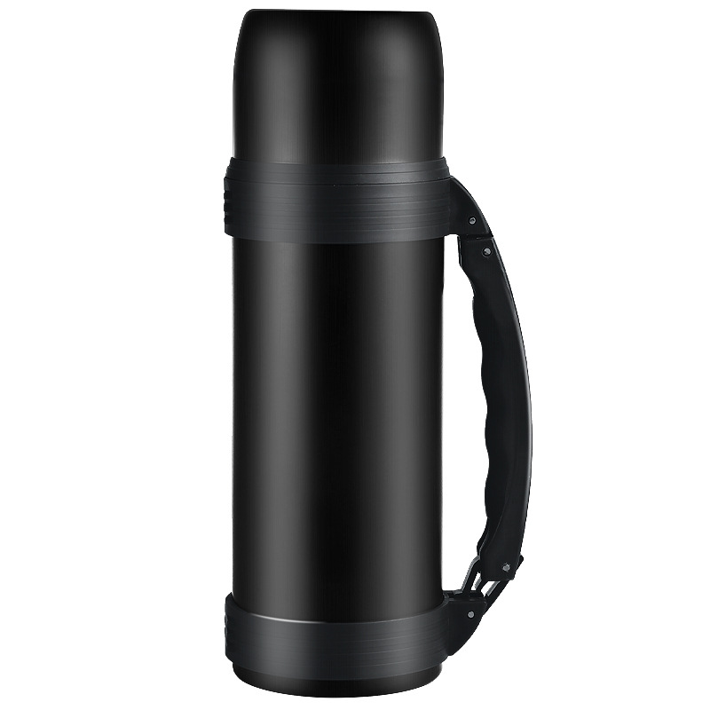 304 stainless steel thickened anti-drop vacuum insulated cup, large-capacity travel kettle, outdoor sports insulated water kettle Item Picture
