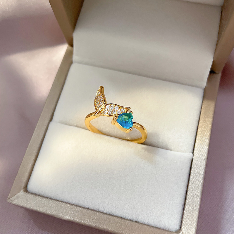 【 Real Gold 】 Korean version super flash Zircon ring with adjustable opening, simple jewelry, Japanese-style ring couple rings details Picture