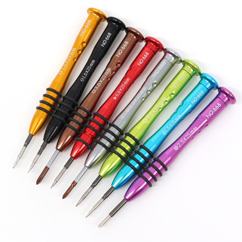 Suitable for Macbook notebook screwdriver Y0.6, iPhone disassembly tool and glasses repair screwdriver Application Scenario