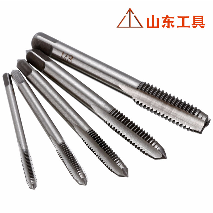 Shandong tool manufacturer direct sales of fully ground taps with complete specifications, high-speed wear-resistant hand taps and threads details Picture