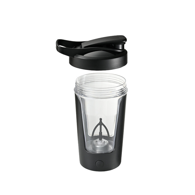 Cross-border stirring electric high-end coffee cup, high-temperature resistant coffee electric stirring milk powder stirring cup, graduated cup Item Picture
