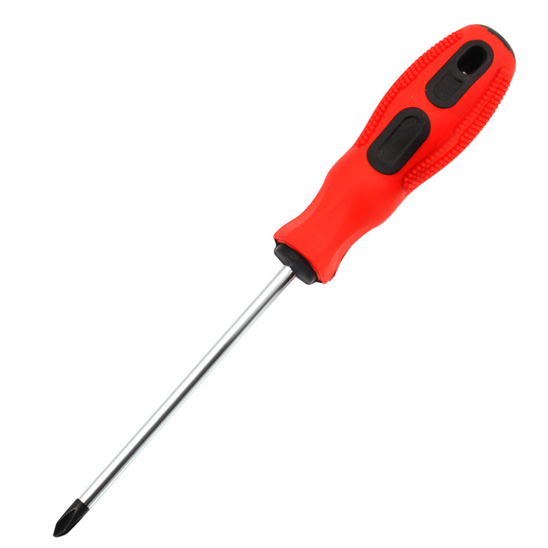 Wholesale massage handle screwdrivers, alloy steel high-strength cross-shaped flat-head screwdrivers, hand tools from the manufacturer undefined