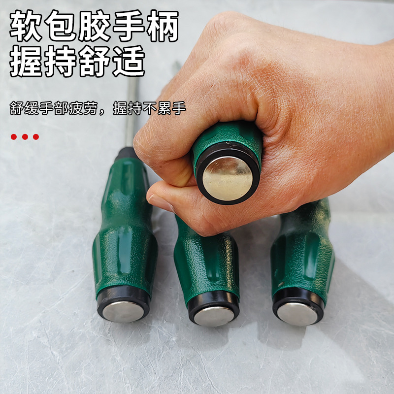 Through-hole screwdriver, flat-head strong magnetic flat-mouth plum blossom screwdriver, high hardness, can strike through-hole screwdriver Application Scenario