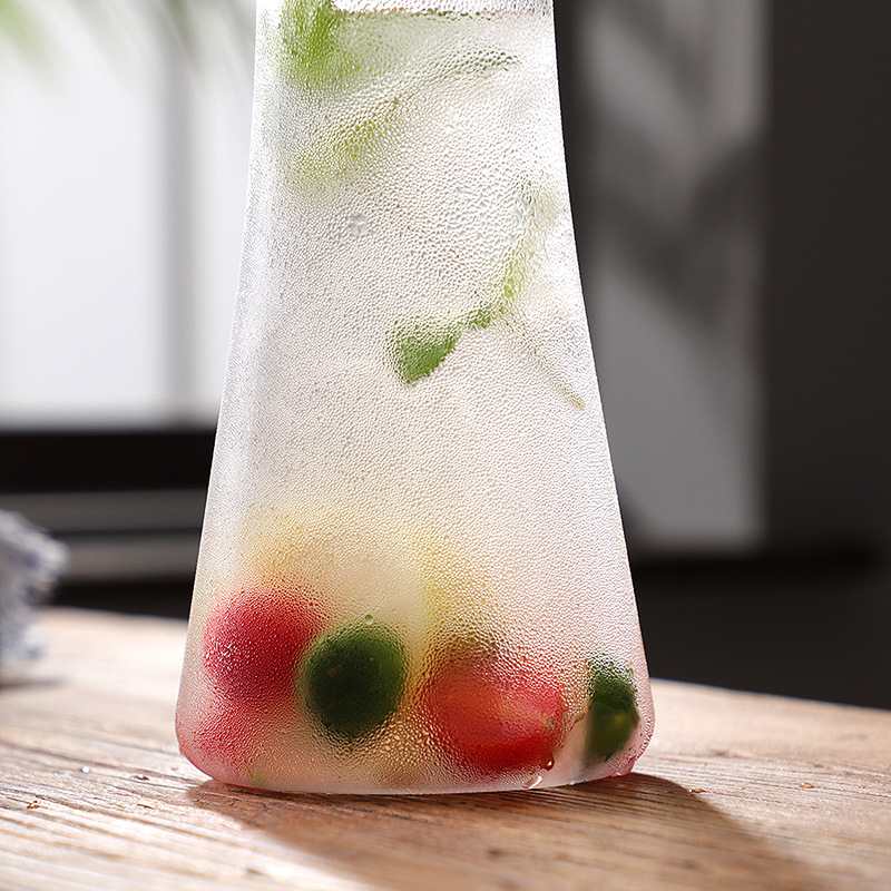 PC acrylic cold water kettle, stainless steel lid cold water kettle, plastic flower tea and juice kettle, high-temperature resistant wholesale for restaurants details Picture