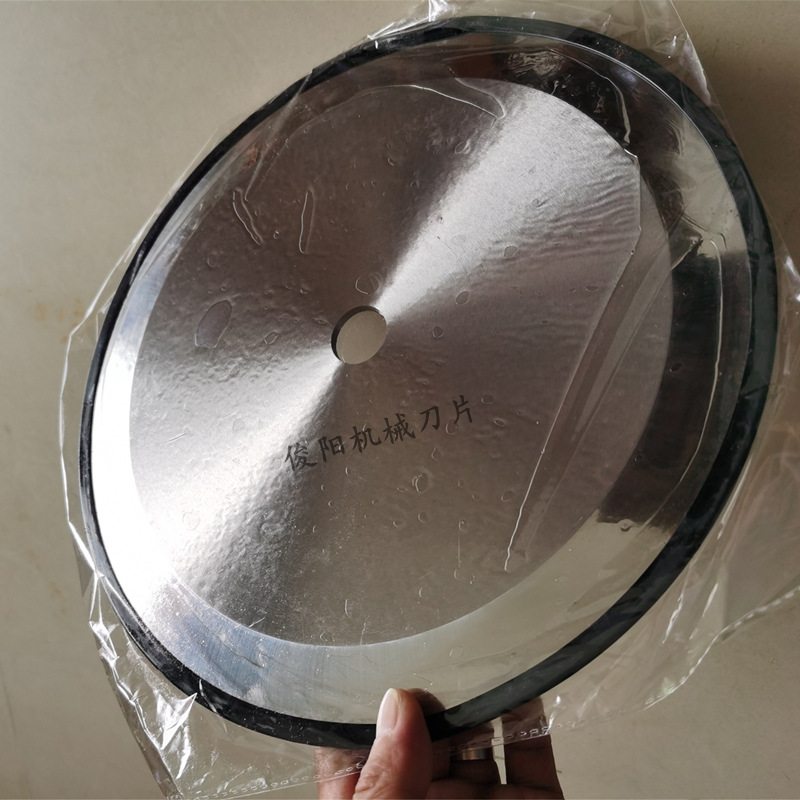 Wholesale automatic cutting table machines, large round knives for cutting cloth, binding strips, adhesive tapes, films, and slitting. Large quantities of round blades offer better prices Specification drawing