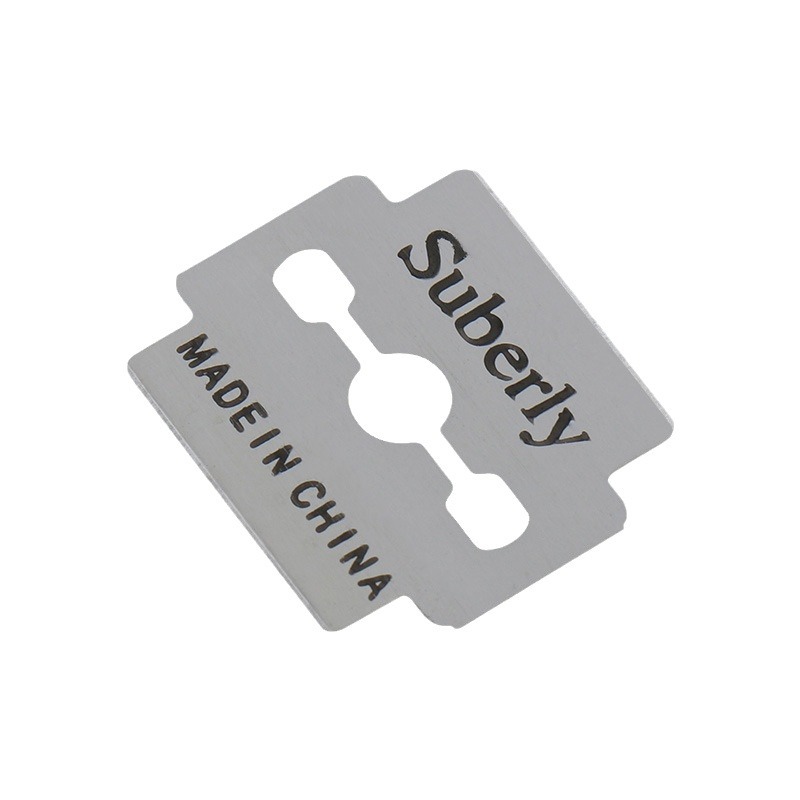 Shubaili old-fashioned nail art universal replaceable tools, double-sided pedicure blade, foot scraper, dead skin remover, foot planer Item Picture