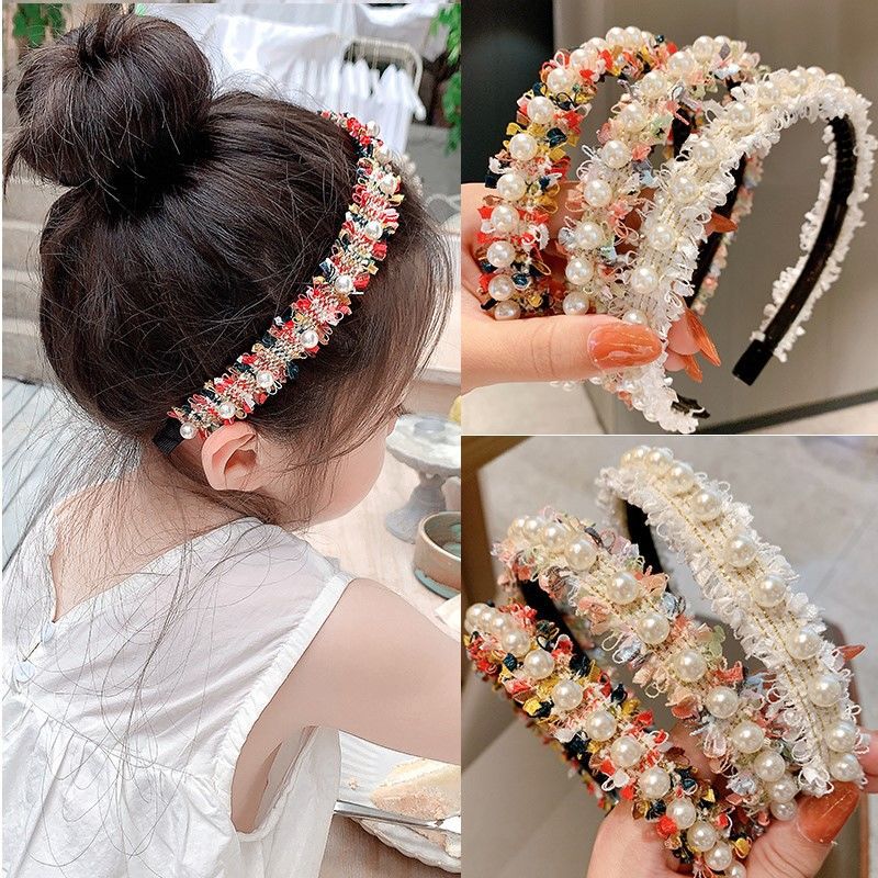 Korean children's hair bands, cute hair accessories for little girls, new hairpins, anti-slip headbands for girls, and hair accessories that won't damage babies' hair details Picture