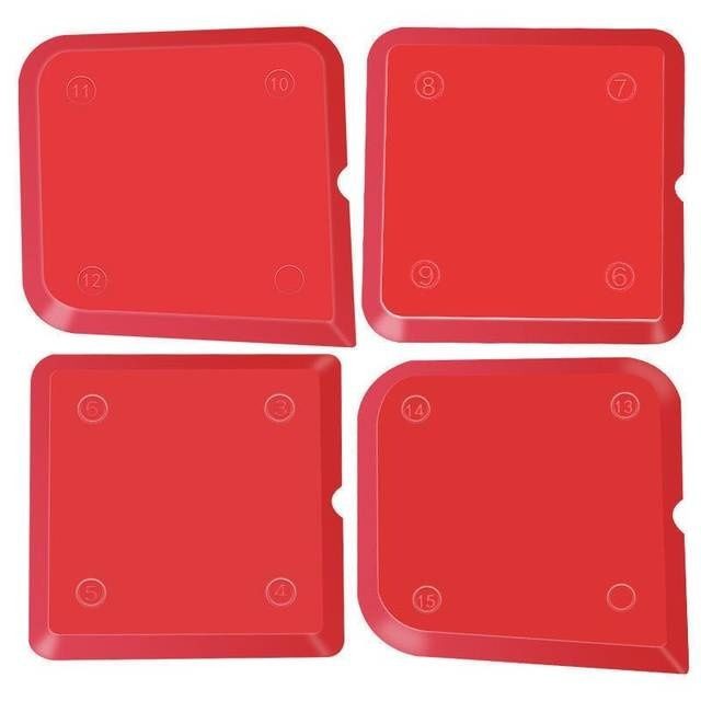 Grouting glass glue cleaning tool, Angle scraper, scraper, grouting scraper, Pro caulk tool kit Application Scenario