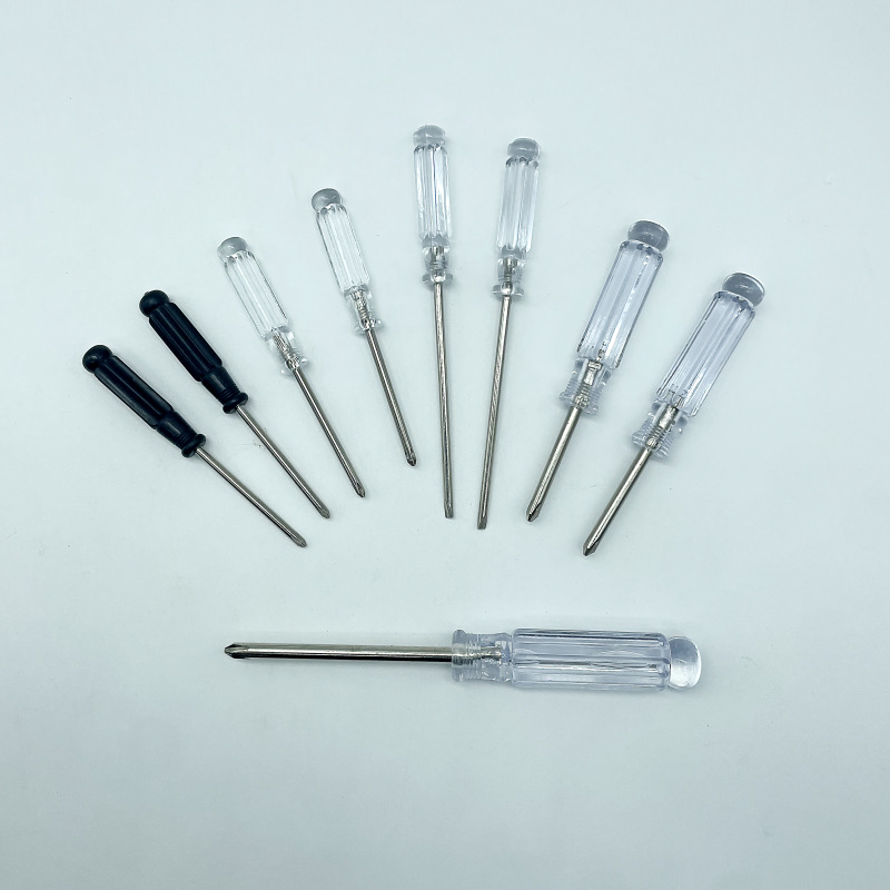 3mm transparent handle screwdriver, eco-friendly crystal, 4mm ultra-short mini screwdriver, toy delivery, 11-character 5 Application Scenario