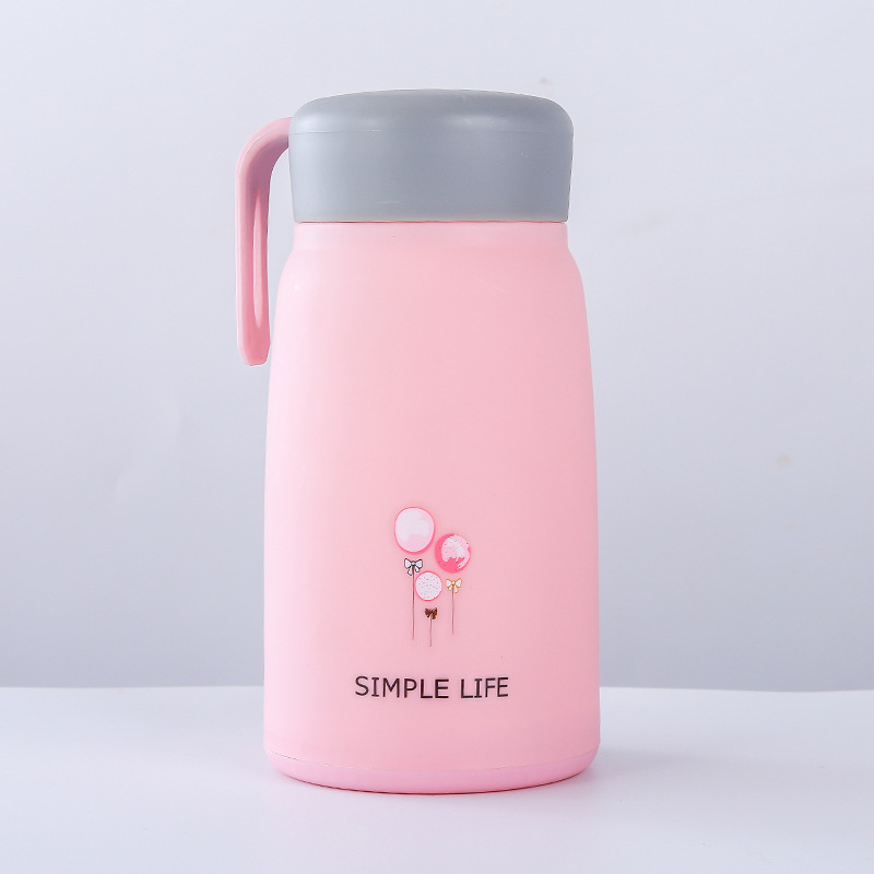 Cute internet-famous Little Q cup, thickened double-layer glass water cup, student cartoon cute rabbit cup, advertising promotion gift cup Application Scenario