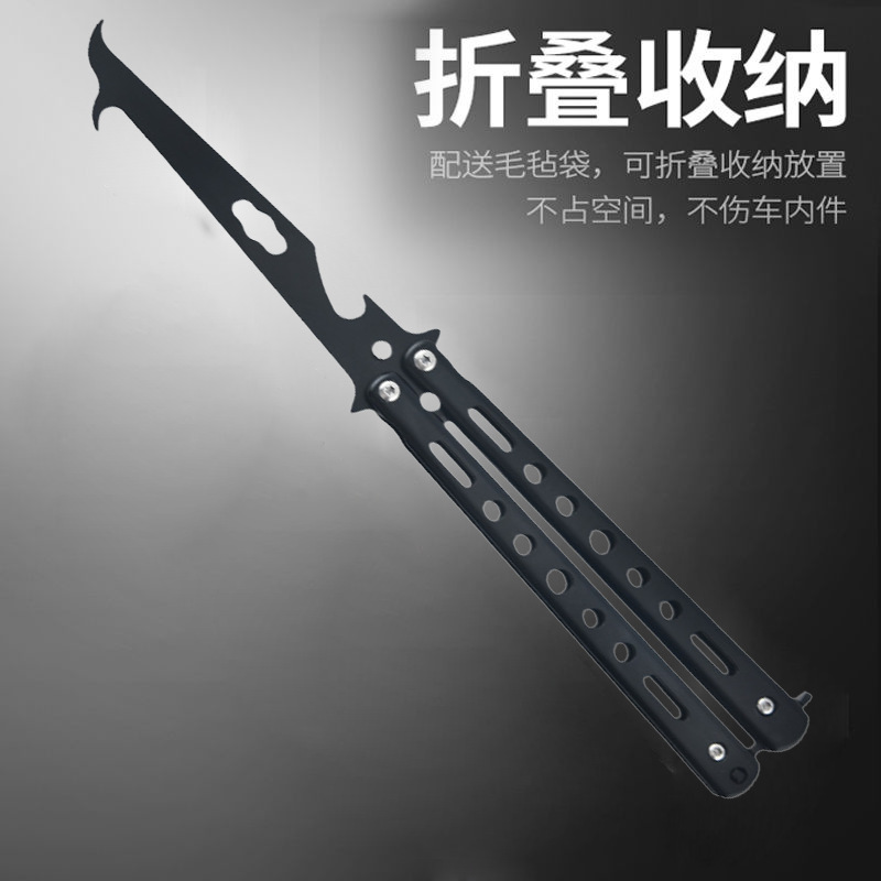 Factory wholesale of uncut practice butterfly hooks, stainless steel folding car tires, stone cleaning hooks and stone excavation tools undefined