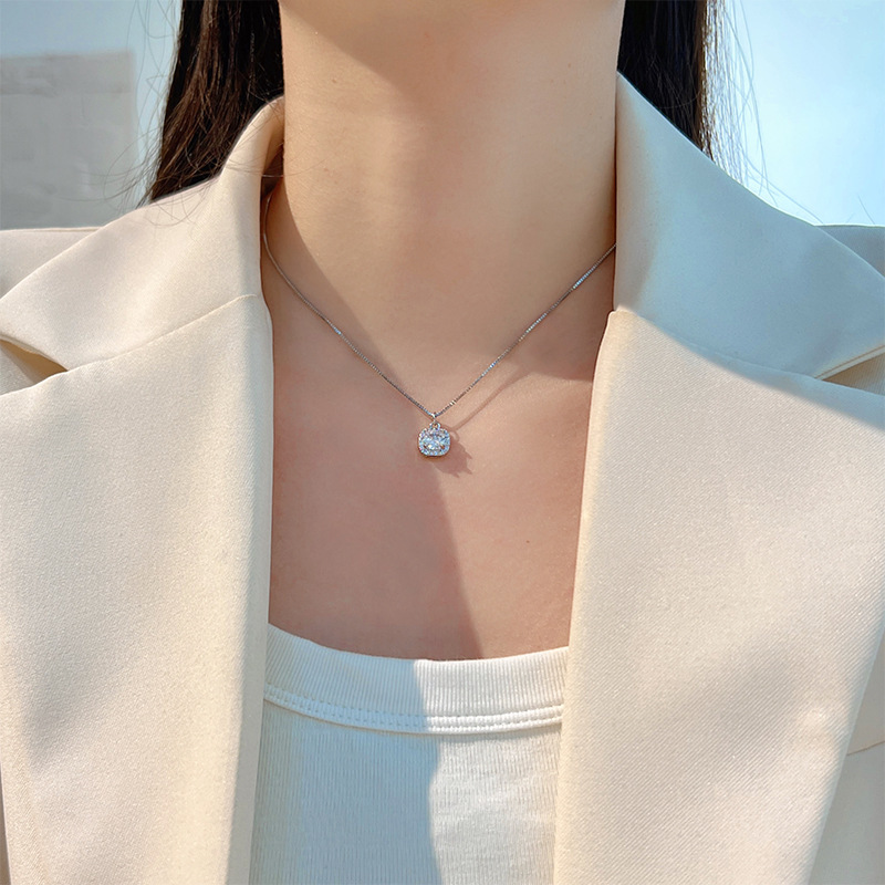 A new 2024 light luxury, niche and high-end design collarbone chain accessory for girls, the choker necklace is a bestseller Item Picture