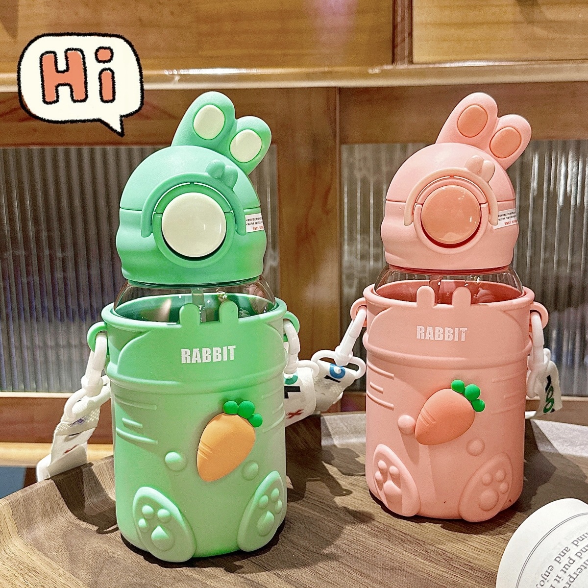 The Tutu children's straw cup is cute and has a high level of appearance. It is a plastic cup for girls with a slanted span to prevent scalding. It is also a cup for kindergarten students to prevent dropping details Picture