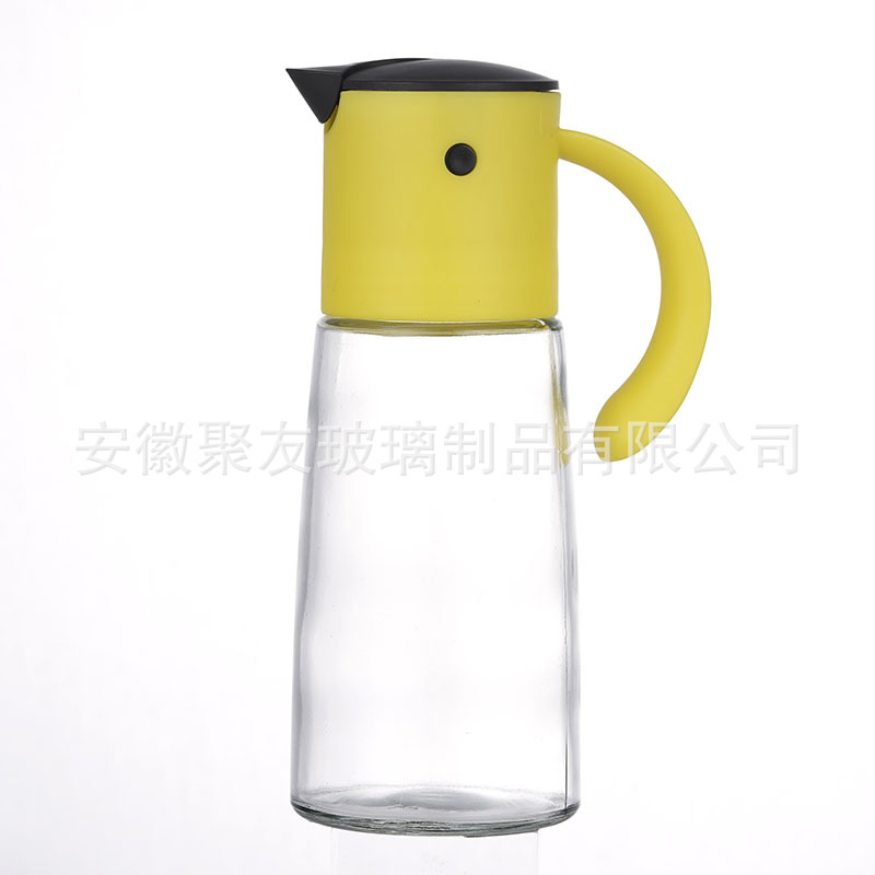 Glass oil pot seasoning jar Creative kitchen gift set Household kitchenware soy sauce and vinegar seasoning bottle promotional items Item Picture