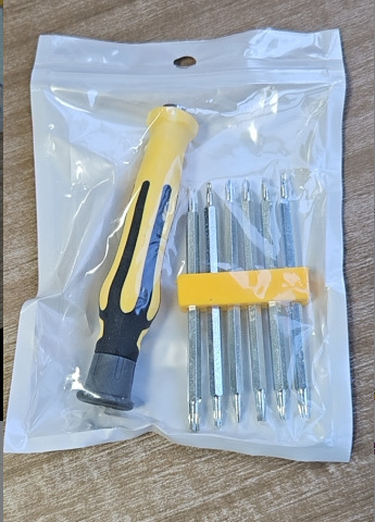 Cost-effective 6-in-1 screwdriver set, strong magnetic YU plum blossom triangular special-shaped multi-functional household screwdriver 12-in-1 undefined