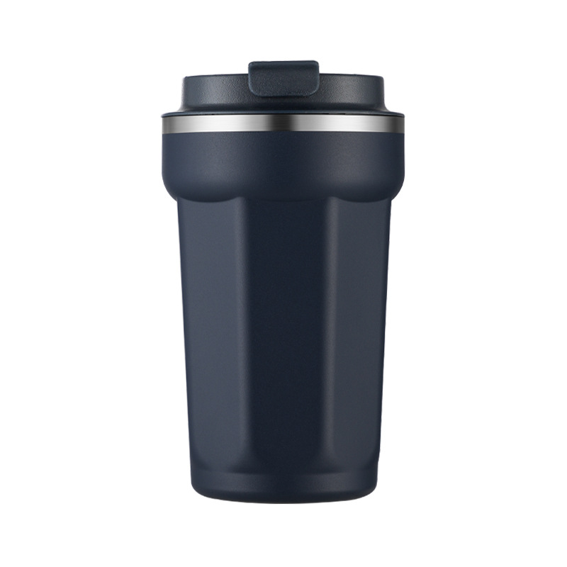 Amazon 304 stainless steel 4th generation coffee cup, portable hand-held straw cup, vacuum insulated cup Item Picture