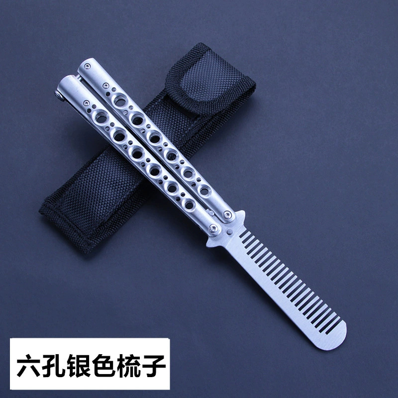 New butterfly knife swing practice tool with excellent hand feel (unsharpened) factory direct sales undefined
