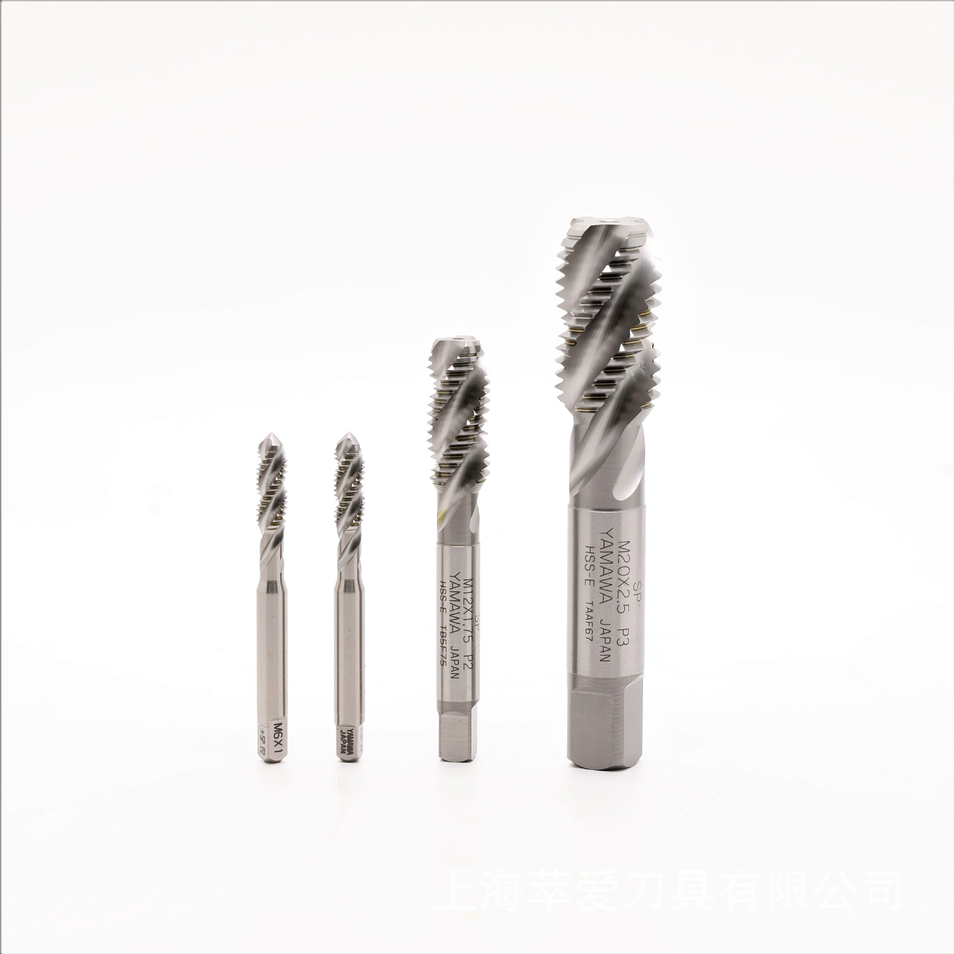 YAMAWA SP original and genuine screw taps for chip removal in Japanese screw tapping machines are available for wholesale and agency Specification drawing