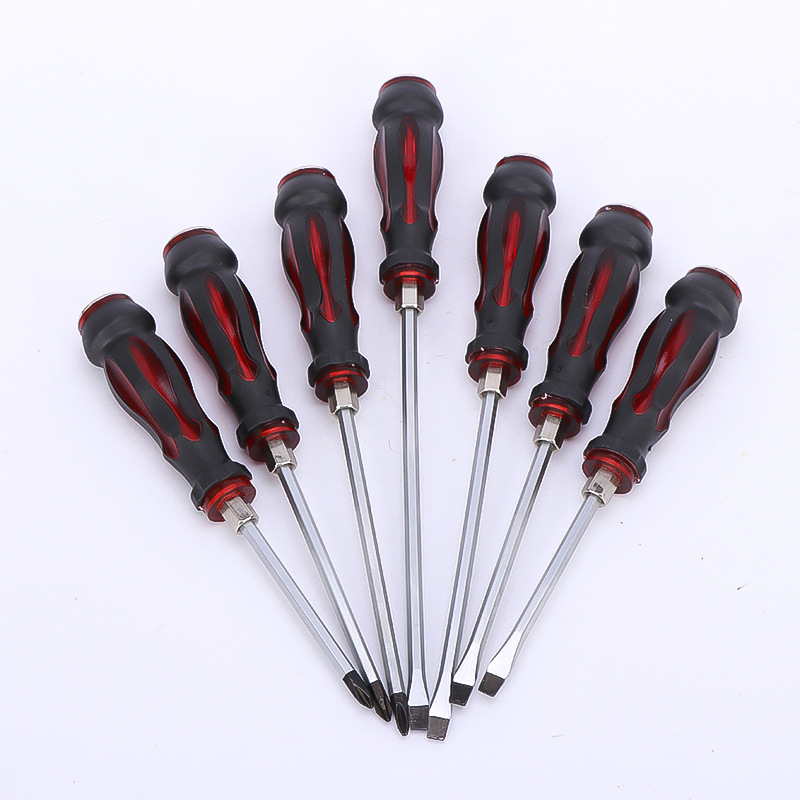 Gangchen Wholesale 7-piece set of through-hole screwdrivers, flat-head cross-head strong magnetic screwdriver Application Scenario
