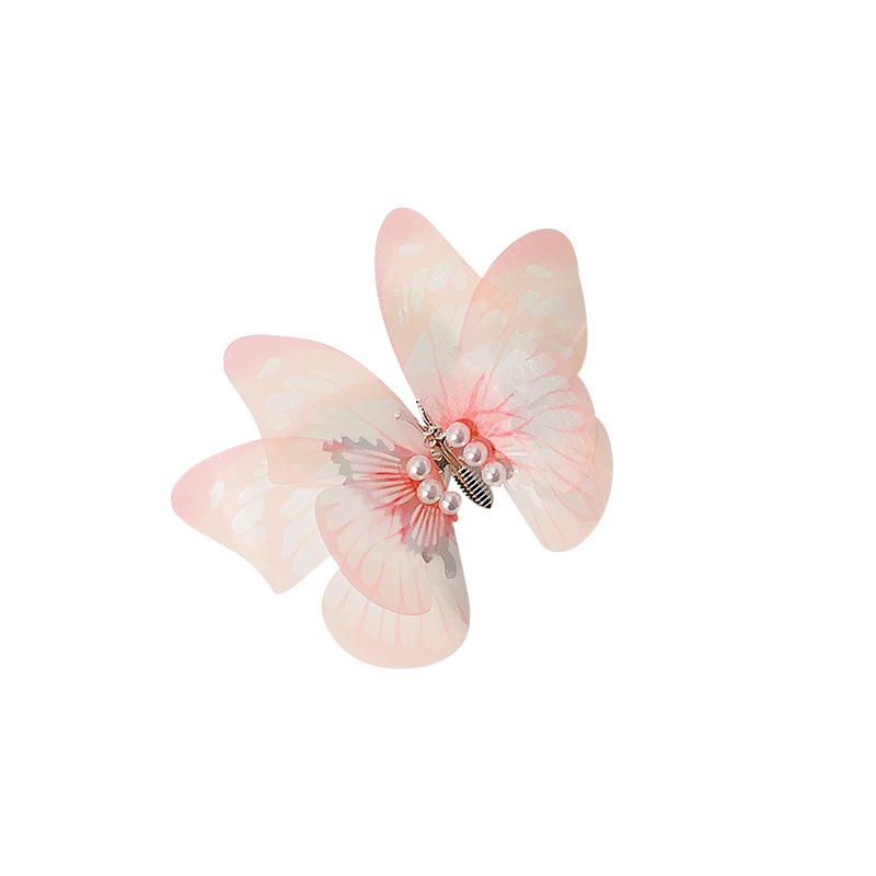 Summer dynamic bow children's hair clips, new Chinese-style headwear, cute girls, sweet spring ancient-style hair clips Item Picture