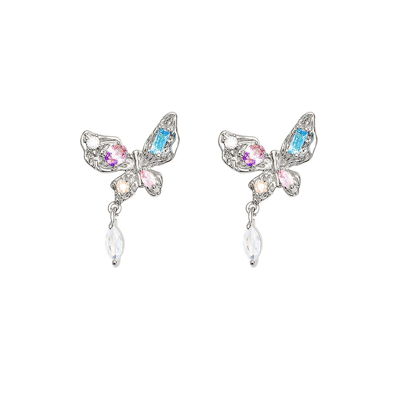 Korean 925 silver needle pearl stud earrings for women, Instags-style, light luxury, niche, high-end design, versatile, and popular online celebrity earrings wholesale Item Picture
