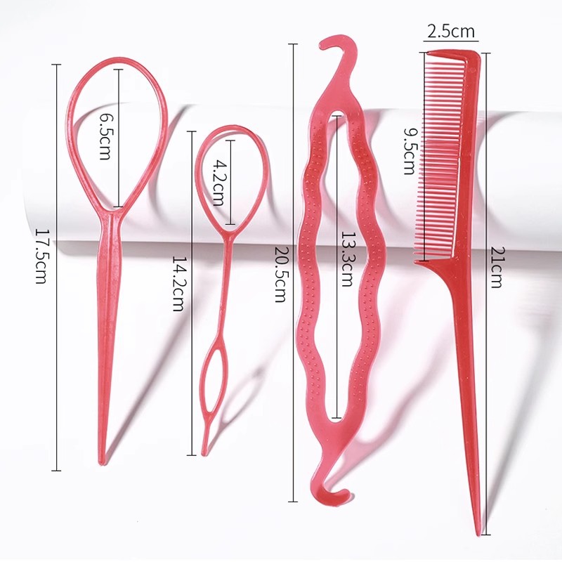 Children's braiding tools, hair styling magic tools, hair-pulling needles, children's hair tying, lazy person's hair remover, braids for children Application Scenario