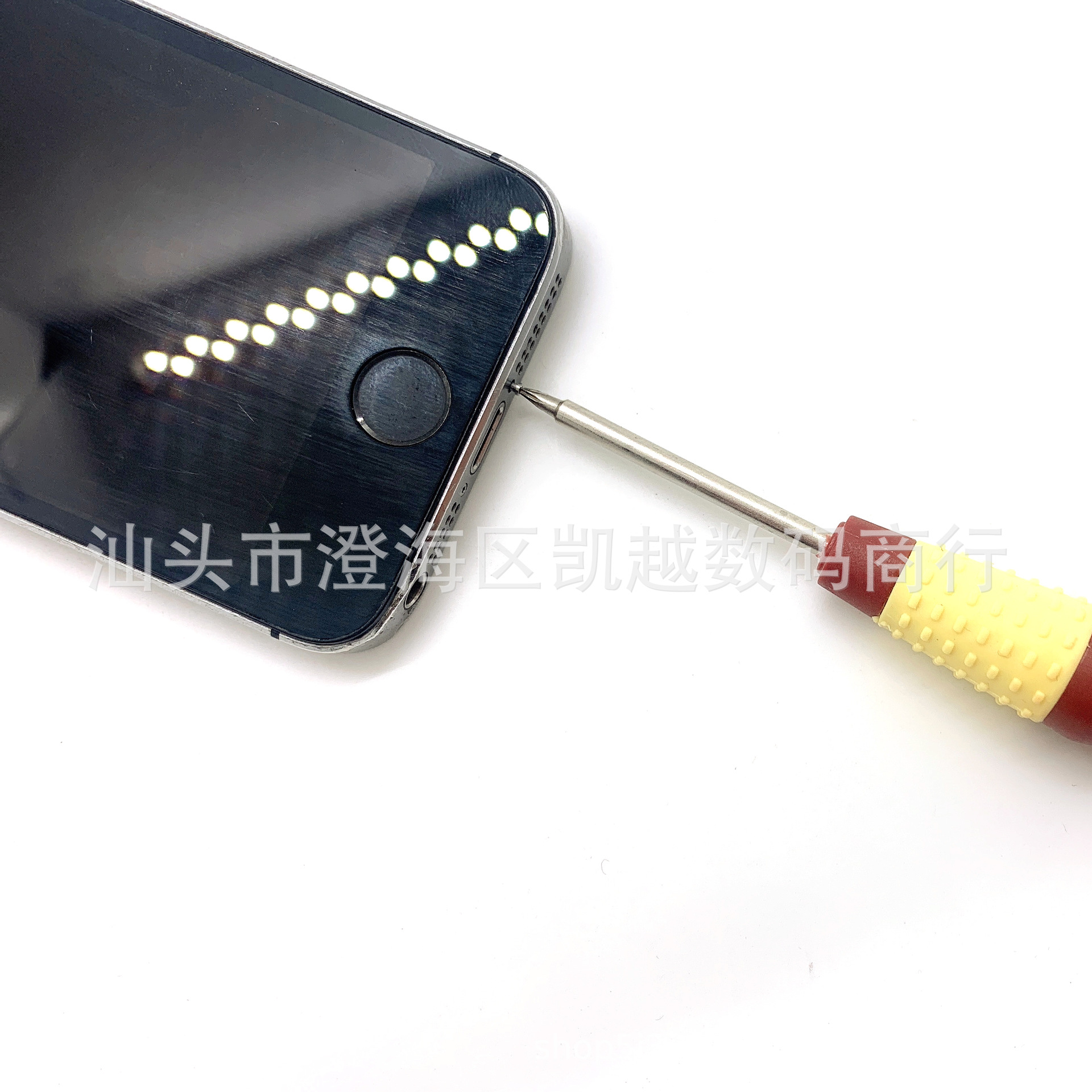 Apple iphone4 4S 5 5S 6 6S 7 plus 8X Mobile disassembly and repair tool Set 7-piece set Specification drawing