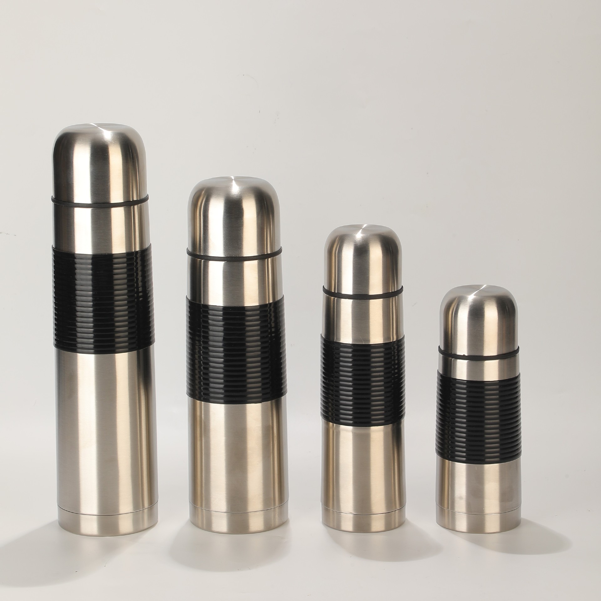 Factory direct supply 304 stainless steel vacuum insulated cup, one-button press water dispenser, office portable drinking cup full figure