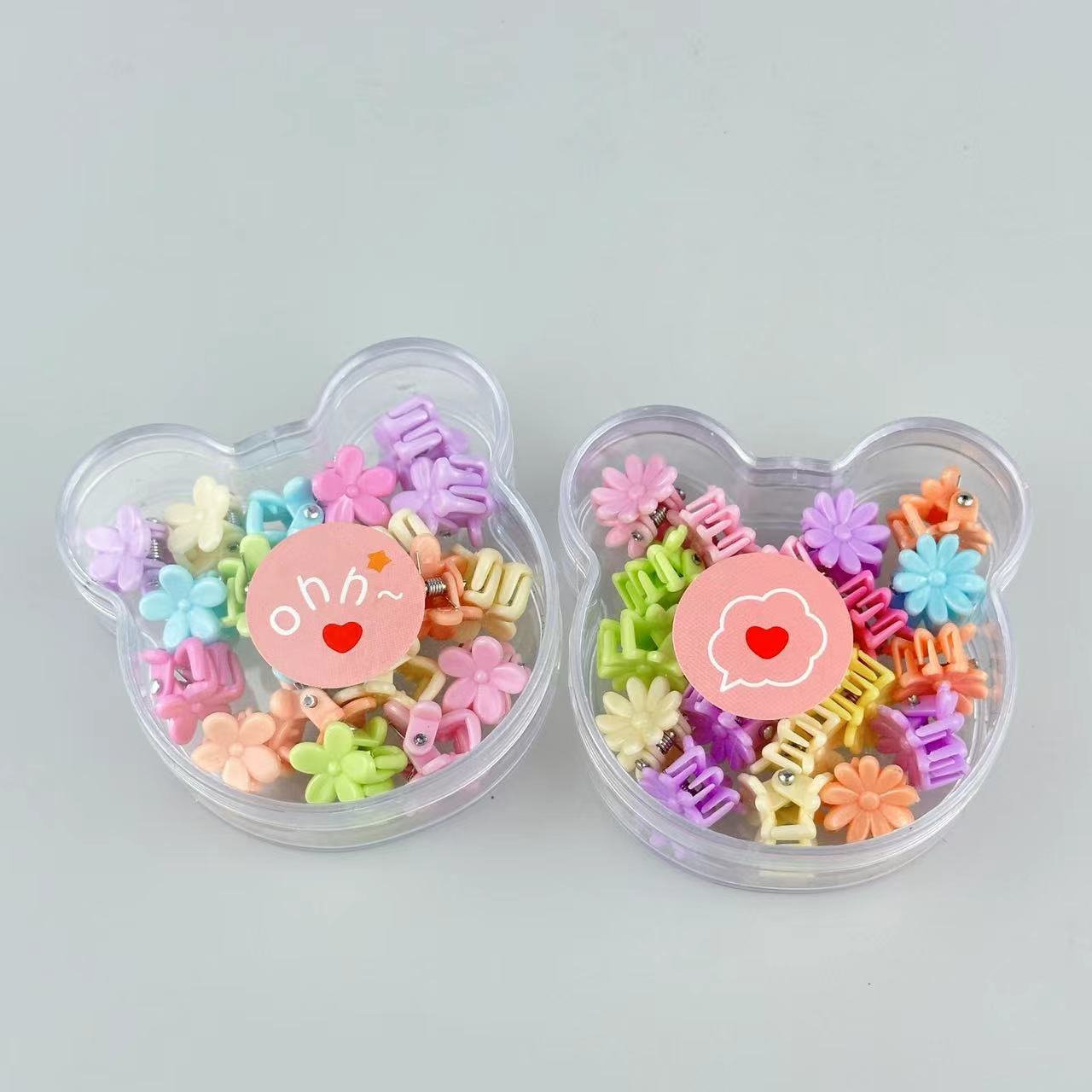 Boxed candy-colored children's small gripper, baby hair clip, cute princess hair clip for babies, a must-have new style for girls Application Scenario