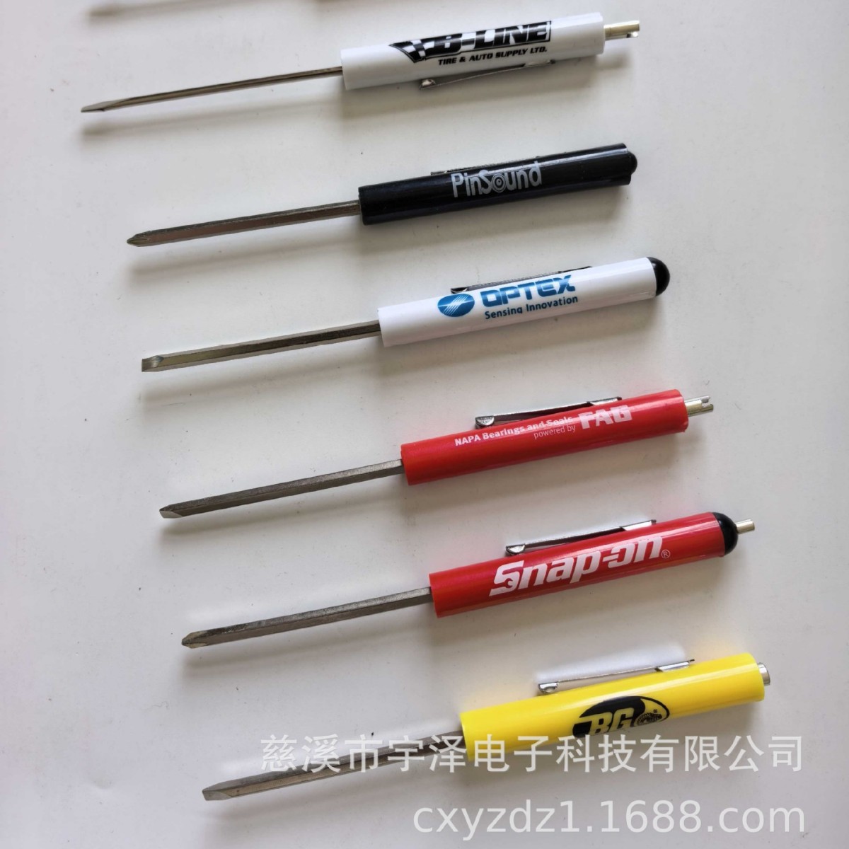 Pen screwdriver, double-head replaceable pen screwdriver, pen clip screwdriver, gift manual screwdriver Application Scenario