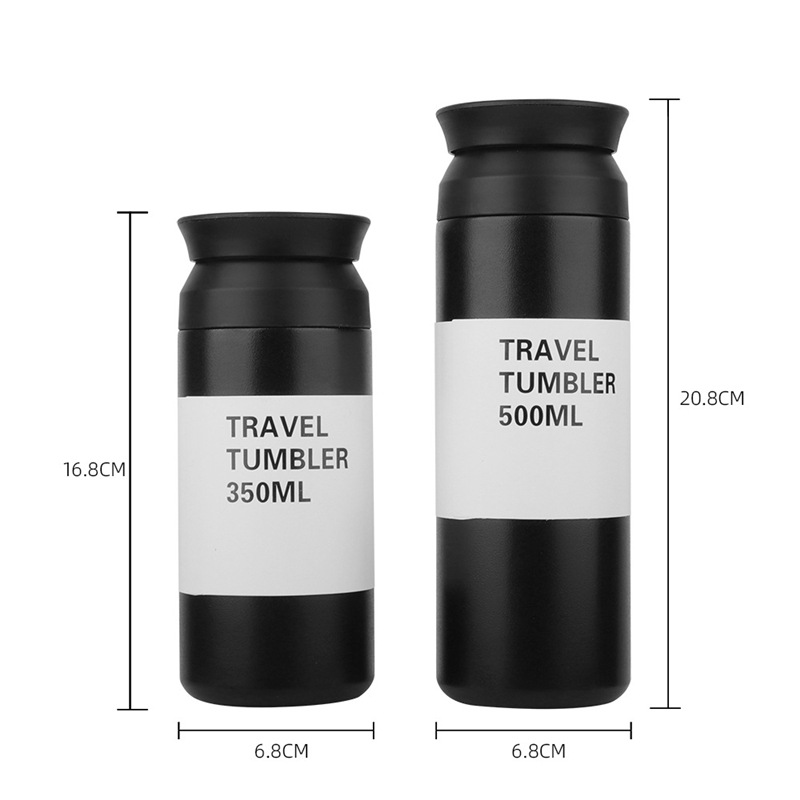 Japanese-style ins matte 304 stainless steel insulated cup for boys and girls, a simple and portable water cup with a high level of appearance Item Picture
