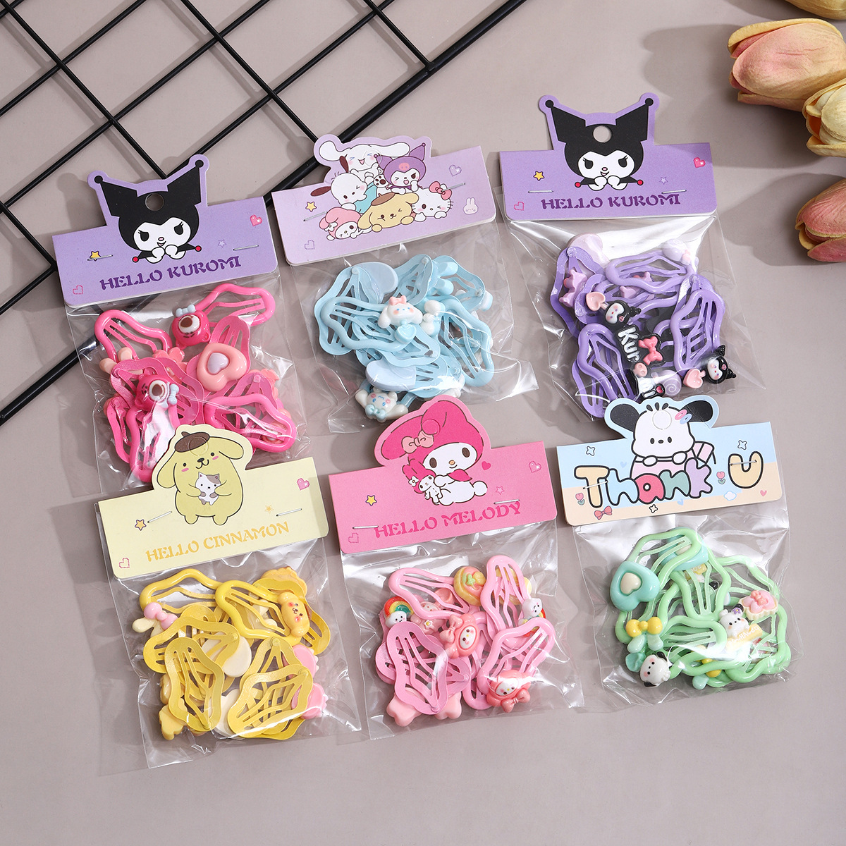 Children's hair clips, baby cloud hair clips, little girl bangs, broken hair BB clips, no damage to hair, new cartoon hair accessories for girls full figure