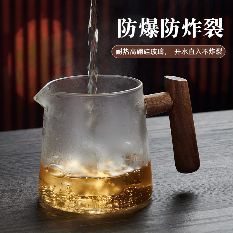Wholesale of glass teapot, flower teapot, thickened inner pot, tea-water separation teapot, household electric ceramic stove and special tea sets Specification drawing