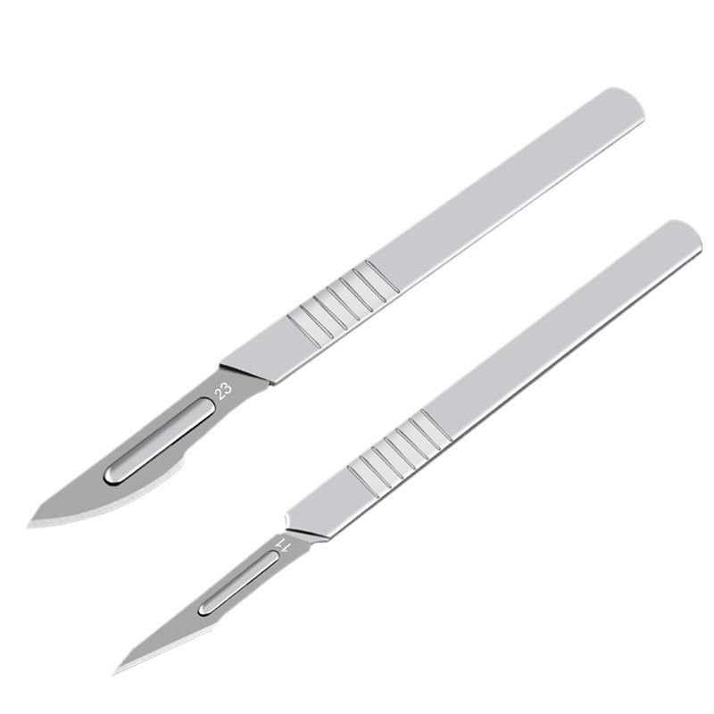 Wholesale of surgical blades 11 and 23, engraving knives for animals, practice surgical knives 3 and 4, stainless steel surgical knife stands Item Picture
