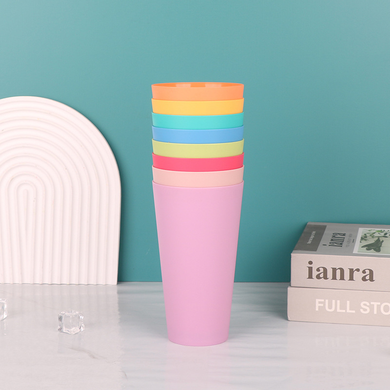 Customized colored water cups, carefully selected drinking water cups, simple toiletry cups for students and white-collar workers, brushing cups, portable and easy to use cups details Picture
