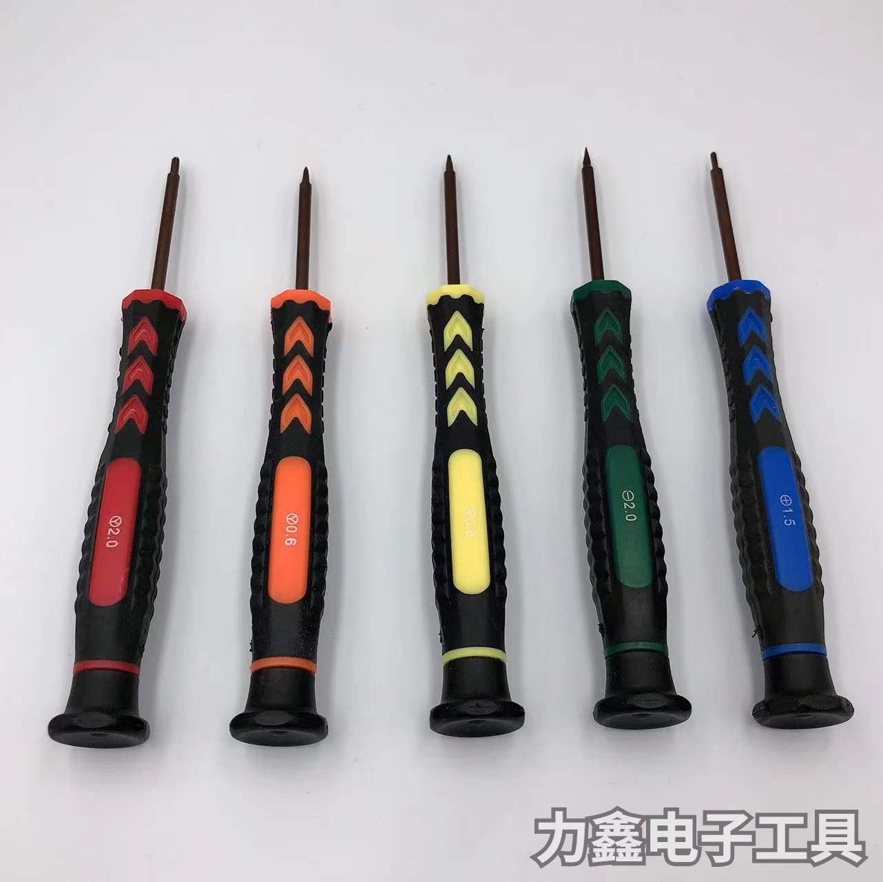 IPhone disassembly tools T2, T3, T4, T5, T6, cross-shaped five-pointed star 0.8, 0.6Y screwdriver, repair screwdriver Specification drawing