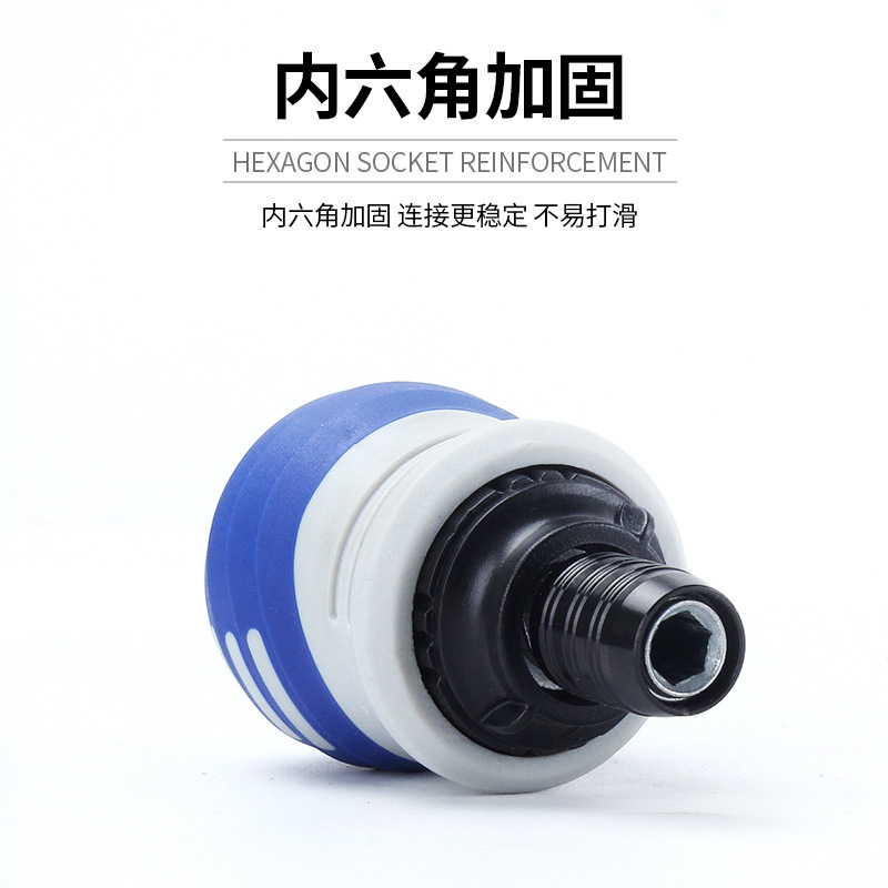 1.5-inch fat ratchet extendable dual-purpose screwdriver, mini radish head multi-functional screwdriver, cross and one-character details Picture