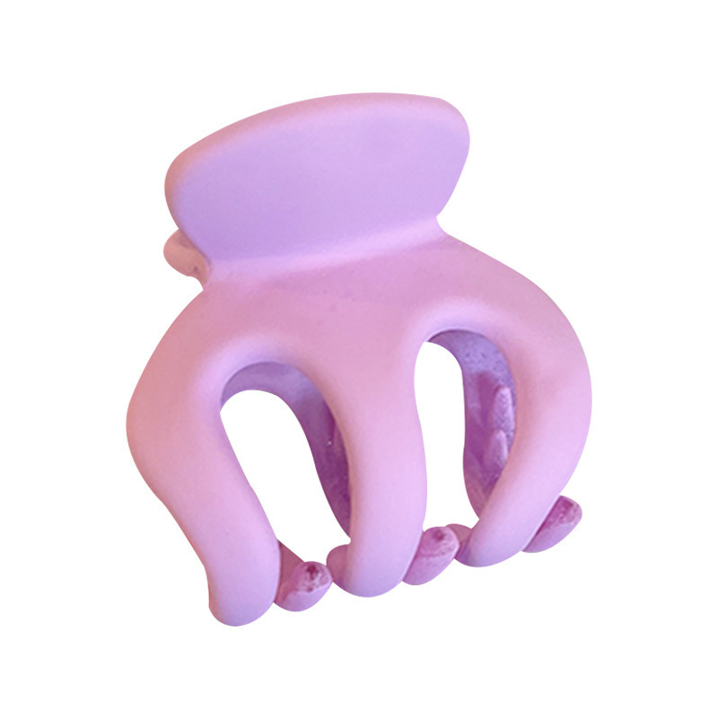 Bun head shark clip, bow, small matte mini invisible gripper, back of the head, hair accessory wholesale Item Picture