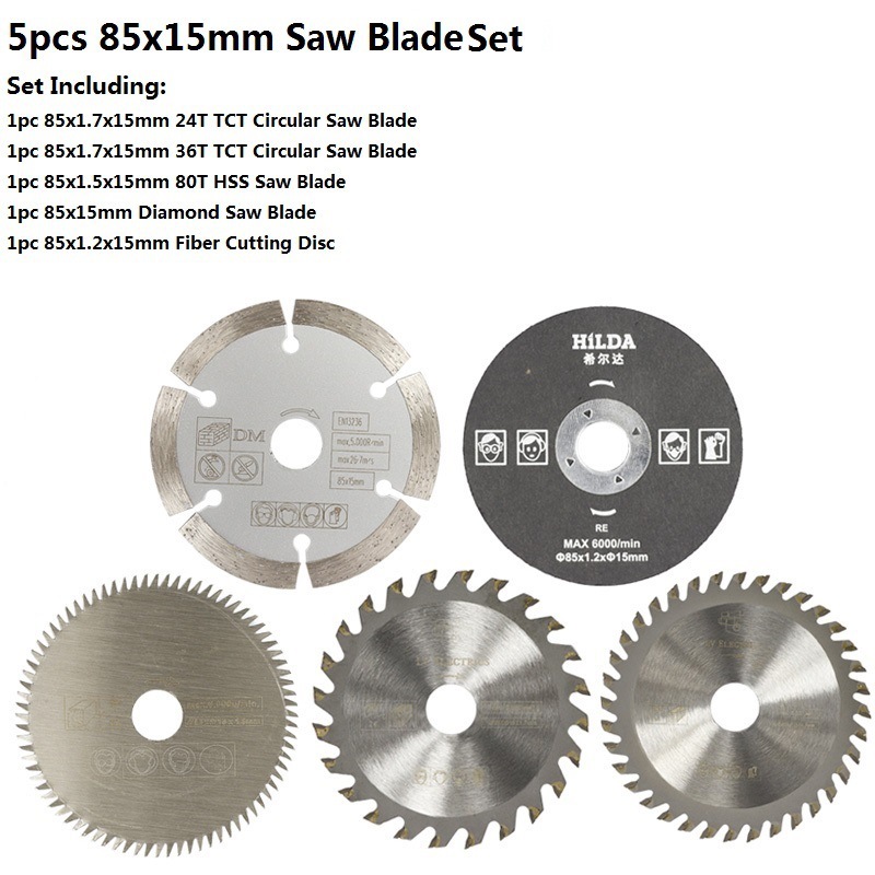 New woodworking machinery saw blade, hard alloy small circular saw blade, diameter 85*15 cutting blade, small saw blade wholesale undefined