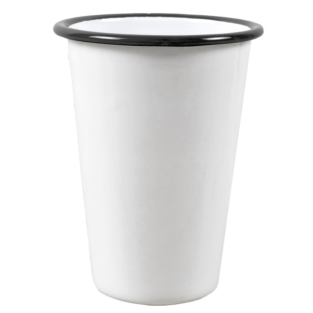 The manufacturer produces 10cm conical enamel cups, 11oz funnel enamel cups and 9cm enamel coffee cups, which are retro full figure