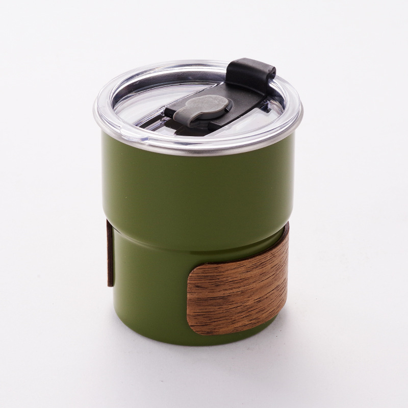 Cross-border best-selling stainless steel camping cups, folding coffee cups, beer mugs, cold drink cups, outdoor camping cups and travel cups details Picture