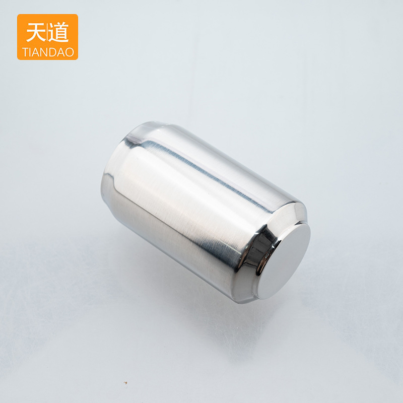 Durable thickened stainless steel double-layer insulated cup, household drinking cup, heat-insulating, anti-scald, long-lasting cold and heat preservation water cup Specification drawing