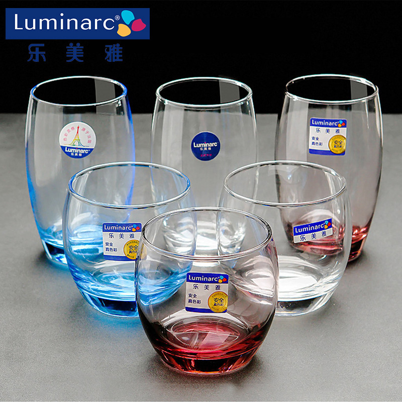 Lemeiya glass cups, glass water cups, juice drink cups, mouthwash flower tea cups, glass cups details Picture