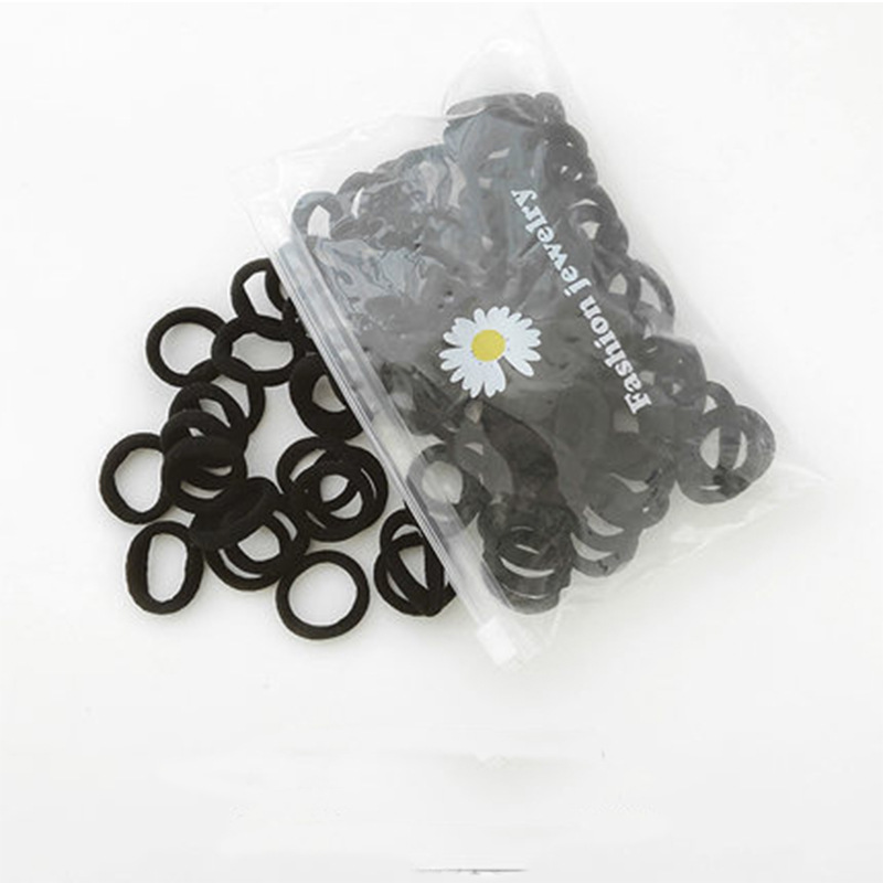 Girls' towel bands, seamless hair bands, hair ties, princess hair ties, hair accessories that don't hurt hair, cute rubber bands, simple and fashionable Item Picture