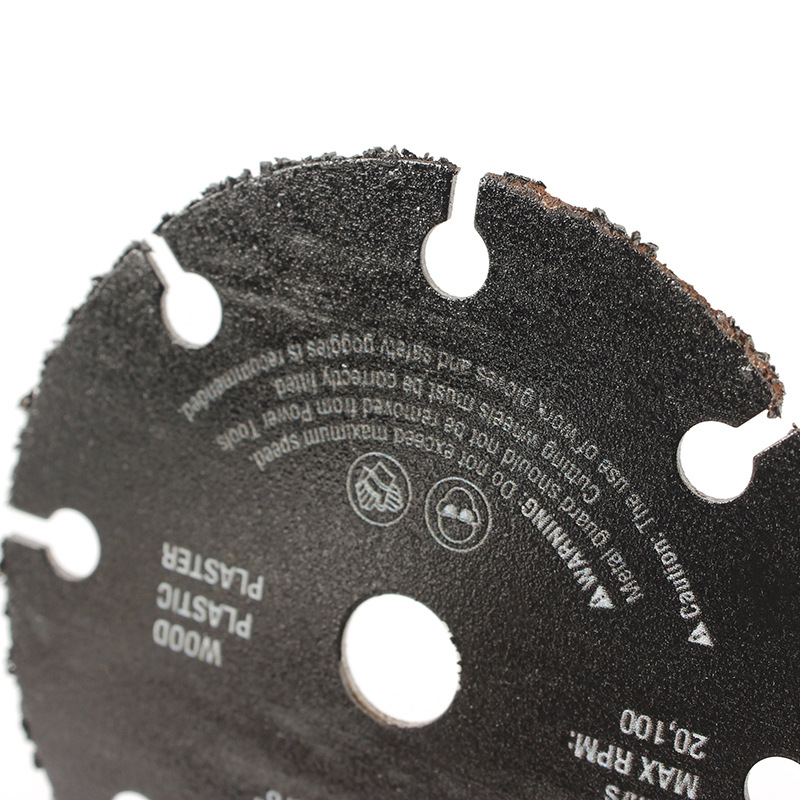 The manufacturer wholesals 75mm crushed particle woodworking blades, Angle grinders, cutting machines, woodworking alloy saw blades, brazed cutting blades details Picture