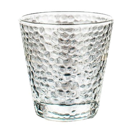 Creative Japanese-style transparent glass water cup, women's heat-resistant transparent gold-rimmed tea cup, household hammer-patterned glass cup set Item Picture