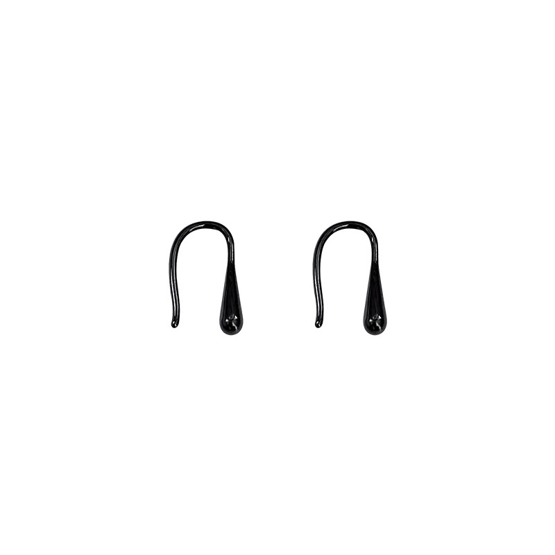 Colorful ceramic ear piercings, ear studs, teardrop U-shaped earrings, no need to remove them while sleeping, bio-ceramic ear sticks, simple and sweet earrings Item Picture