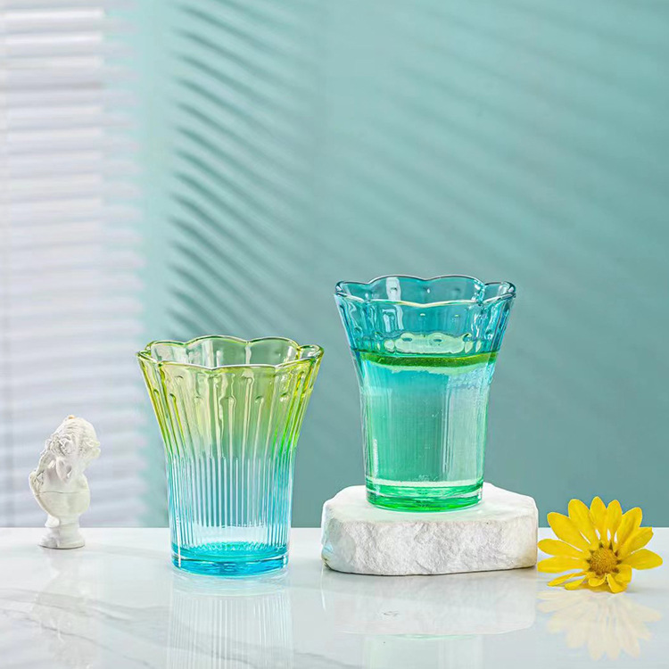 Cute water cups, glass cups, milk coffee cups, home tea brewing cups, office cups, children's mugs, 2024 new style details Picture